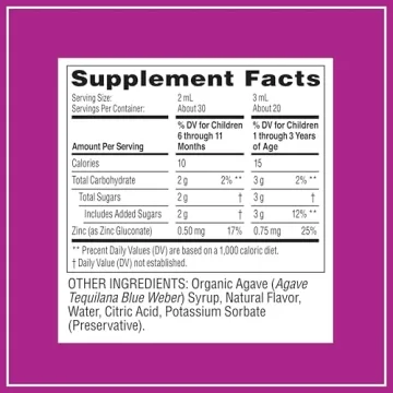 Zarbee's Baby & Toddler Immune Support with Zinc