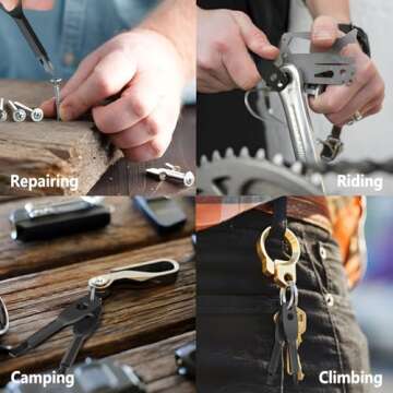 Luca Elf Aid 4-in-1 Keychain Screwdriver Set for Men