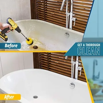 Hiware 26-Piece Drill Brush Set for Easy Home Cleaning