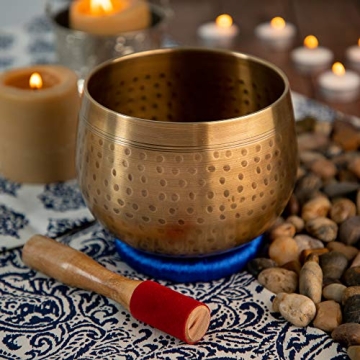 Meditative Himalayan Singing Bowl for Grounding and Healing