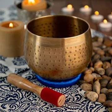 Meditative Himalayan Singing Bowl for Grounding and Healing