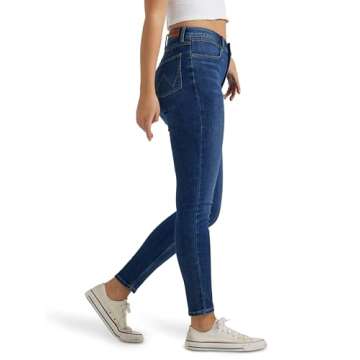 Shop Wrangler Women's High Rise Skinny Jeans Now