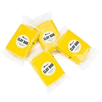 Premium Car Clay Bar 4 Pack for Easy Auto Detailing