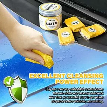 Premium Car Clay Bar 4 Pack for Easy Auto Detailing