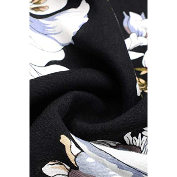 Brovave Floral Print Flowy Maxi Dress for Women