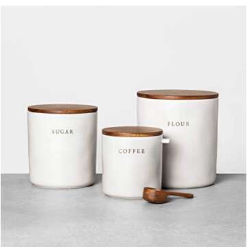 Hearth & Hand with Magnolia - Kitchen Canister Collection (Sugar)