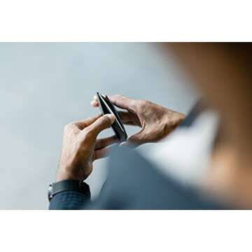 Bellroy Micro Sleeve - Slim Leather Card Holder in Black