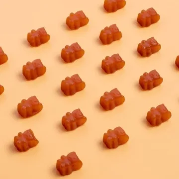 Collagen For Her: Marine Collagen Beauty Gummies for Hair, Skin, and Nails w/Biotin, Zinc, Vitamin C and E | Orange Flavor (60 Ct.)