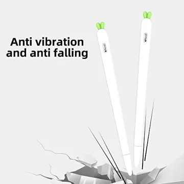 LOVE MEI Apple Pencil Sleeve - Cute Silicone Carrot Design