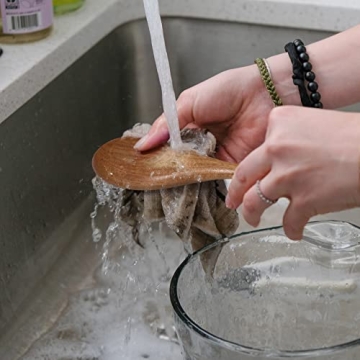 KITEISCAT 5-Piece Acacia Wooden Cooking Utensils Set