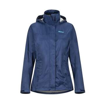 MARMOT Women's PreCip ECO Jacket - Lightweight, Waterproof, Versatile Adventure Gear