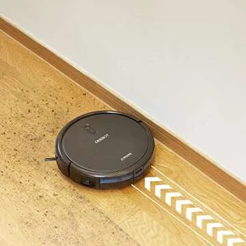 ECOVACS DEEBOT N79S Robot Vacuum Cleaner with Max Power Suction, Alexa Connectivity, App Controls, Self-Charging for Hard Surface Floors & Thin Carpets (Renewed)