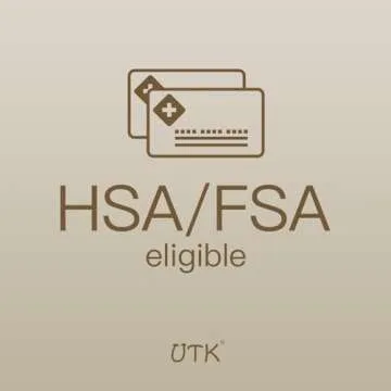 UTK Infrared Heating Pad, Natural Jade & Tourmaline Stones Heating Pad for Pain, DC Far Infrared Heating Pad for Back, Hot Stone,Auto-Off, Customized Settings, Carry Bag Included, Size: 23.5" x 16''