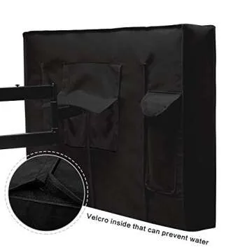 KOLIFE K LIFE Outdoor TV Cover 40 to 43 inches, Waterproof and Weatherproof, Fits Up to 39.5''W x 25''H for Outside Flat Screen TV