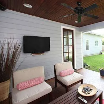 KOLIFE K LIFE Outdoor TV Cover 40 to 43 inches, Waterproof and Weatherproof, Fits Up to 39.5''W x 25''H for Outside Flat Screen TV