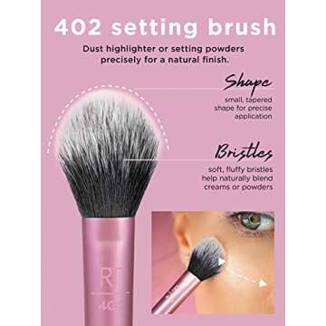 Real Techniques Powder Setting Brush for Flawless Finish