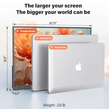 InnoView 2K 180HZ Portable Monitor - Ultimate Gaming Experience