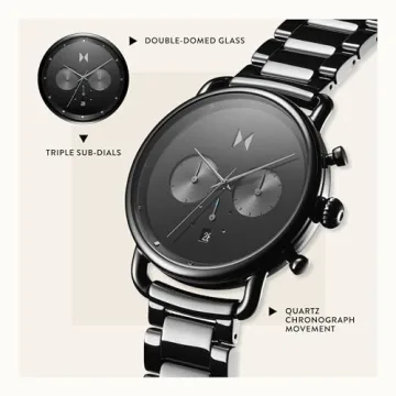 MVMT Blacktop II Men's Water-Resistant Minimalist Watch