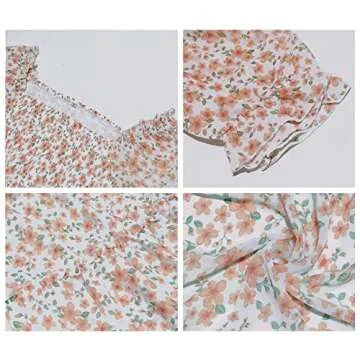 Vaiaye Floral Smocked Midi Dress for Spring Events