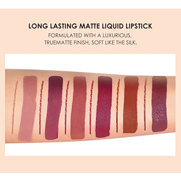 SUMEITANG 12Pcs Lip Liner and Lipstick Makeup Set