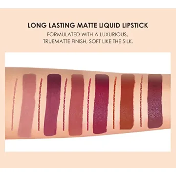 SUMEITANG 12Pcs Lip Liner and Lipstick Makeup Set