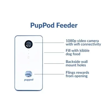 PupPod Training System – Interactive Dog Treat Dispenser