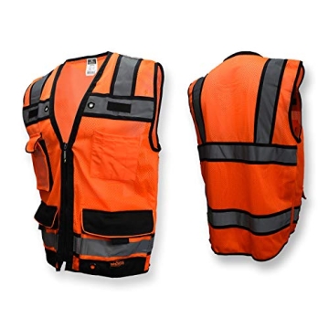 Radians SV65-2ZOM-S Safety Vest Size S in Orange