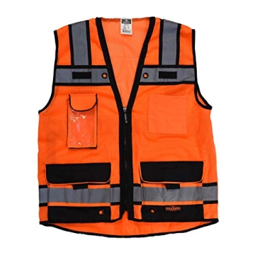Radians SV65-2ZOM-S Safety Vest Size S in Orange
