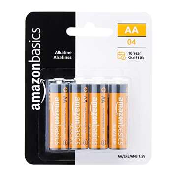 Amazon Basics AA Batteries for Everyday Reliability