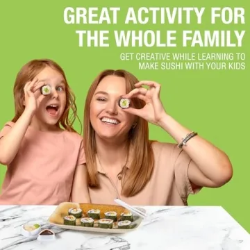 SushiQuik Sushi Making Kit - Easy & Fun for All Ages