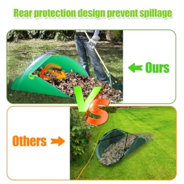 Portable Foldable Leaf Collector Bag for Easy Yard Cleanup