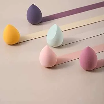 DUAIU 4 Pack Makeup Sponge Set for Flawless Beauty