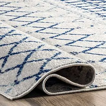 nuLOOM 2x8 Moroccan Runner Rug - Stain Resistant & Stylish