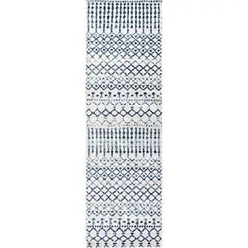 nuLOOM 2x8 Moroccan Runner Rug - Stain Resistant & Stylish