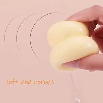 Abgream 45pcs Makeup Sponge Blender Set - 39 Pcs Latex-Free Vegan Sponges with 6 Pcs Makeup Blender Holder, Beauty Cosmetic Foundation Blending Powder Puff for Liquid Powers BB Cream (Style 2)