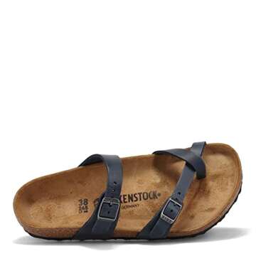 Birkenstock Unisex Arizona Essentials EVA Black Sandals - 38 N