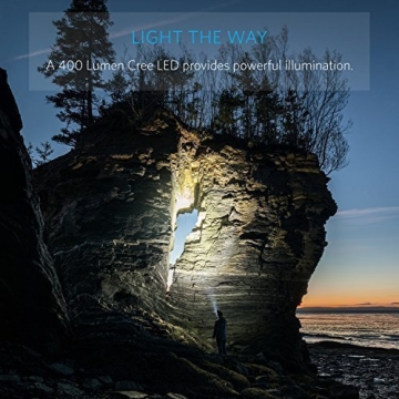 Anker Bolder LC40 Rechargeable Flashlight, Super Bright LED