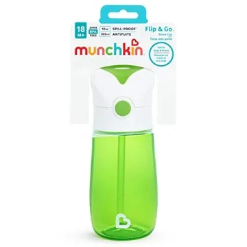 Munchkin Flip and Go Tritan Straw Cup for Toddlers