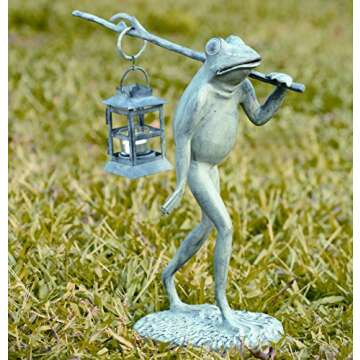 SPI Home 33074 Walking Frog Lantern