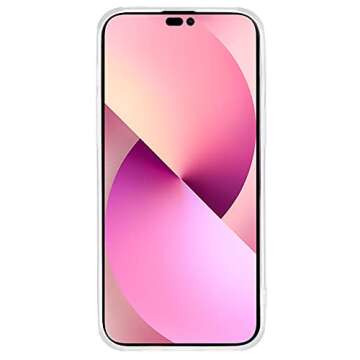 DMaos iPhone 14 Pro Max Case for Women, 3D Pop Bubble Heart Kawaii Gel Cover, Cute Girly for iPhone14 Pro Max 6.7 inch - Clear