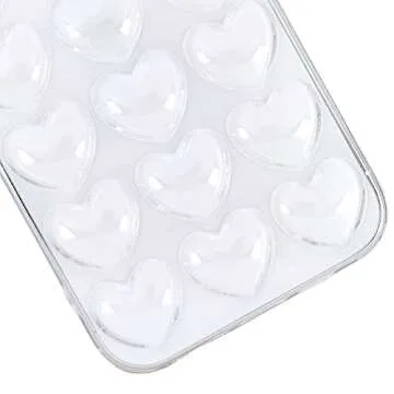 DMaos iPhone 14 Pro Max Case for Women, 3D Pop Bubble Heart Kawaii Gel Cover, Cute Girly for iPhone14 Pro Max 6.7 inch - Clear