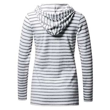 GINKANA Women's Nursing Hoodie for Comfortable Breastfeeding