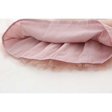 LYXIOF Baby Girls Tutu Dress Toddler Tulle Sleeveless Princess Sundress Pink 12 Months