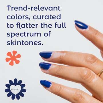 Vegan Nail Polish - Toxin-Free & Sustainably Packaged - Brown