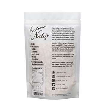 NATURE NATES Coconut Oil & Pink Himalayan Popped Sorghum, 4.3 OZ