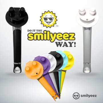 The Original Smiling Sponge Handle Soap Dispensing Handle by Smilyeez for The Smiling Sponge (Purple)