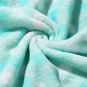 CREVENT Fluffy Baby Blanket for Infants and Toddlers - 30"x40"