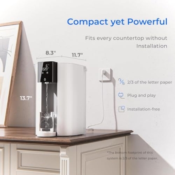 Waterdrop CoreRO Countertop RO Filter Low TDS Water
