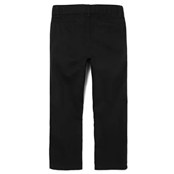 Boys Stretch Chino Pants in Black Size 4 - The Children's Place