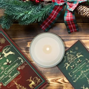 Scented Christmas Candle Gift Set - 6 Pack